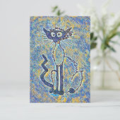 フラズドキャットノテカード サンキューカード (スタンド正面)