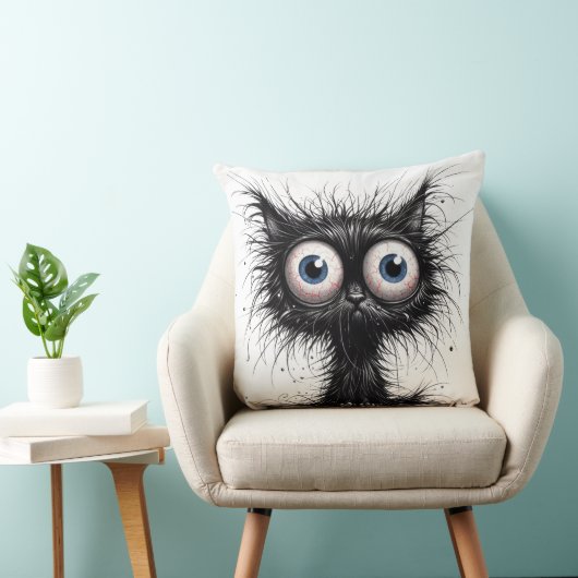 フラズド猫 クッション (椅子)