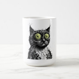 フラズド猫 コーヒーマグカップ