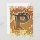 フラズルモノグラムP ポストカード (正面/裏面)