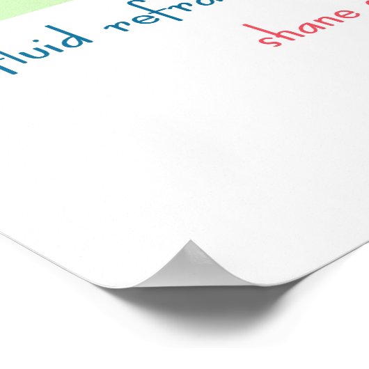 フラダンサーアートプリント ポスター (角)