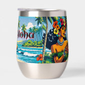 フラダンサーオンザハワイアンアイランズアロハ (右面)