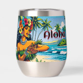 フラダンサーオンザハワイアンアイランズアロハ (背面)