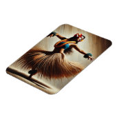 フラダンサーハワイ マグネット (左側)