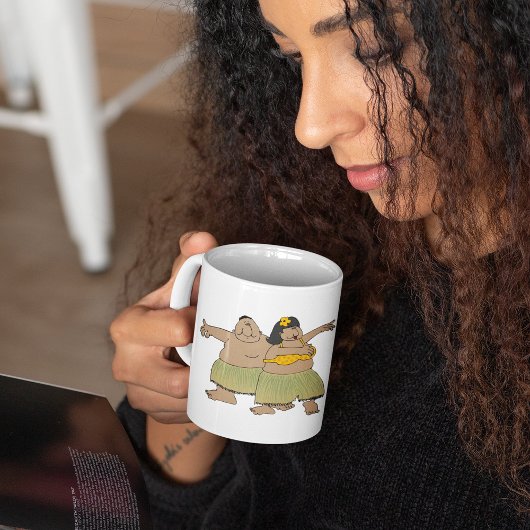フラダンサーマグカップ コーヒーマグカップ