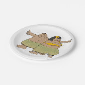 フラダンサー ペーパープレート (アングル)