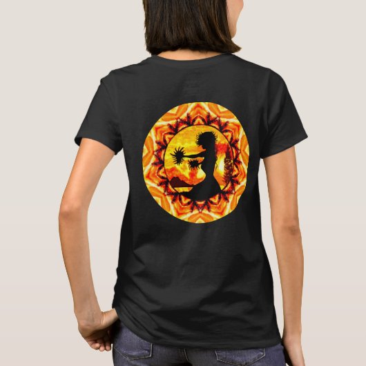 フラダンサー Tシャツ (裏面)