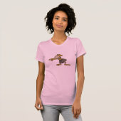 フラダンスのサル Tシャツ (正面フル)