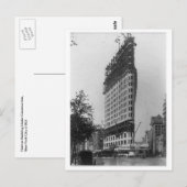 フラチロン建物アンダー建築ニューヨークシティ ポストカード (正面/裏面)
