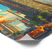 フラチロン建物ニューヨークシティUSA ポスター (角)