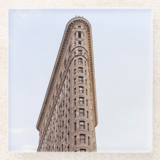 フラチロン建物 ガラスコースター (正面)