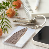 フラチロン建物 キーホルダー (正面右)