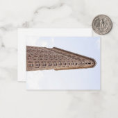 フラチロン建物 ノートカード (正面/裏面インサイチュ)