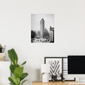 フラチロン建物、1905年。ヴィンテージニューヨーク写真 ポスター (ホームオフィス)