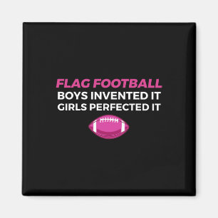フラッおもしろいグサッカーガール1 マグネット