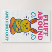 フラッのまわりにフして見つける ジグソーパズル (横)