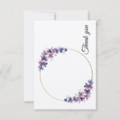 フラッエレガントトサンキューカード サンキューカード (正面)