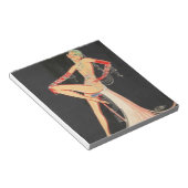 フラッエレガントパー ノートパッド (アングル)