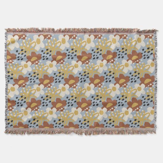 フラッオーガニックトフローラ スローブランケット (正面)