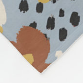 フラッオーガニックトフローラ フリースブランケット (角)