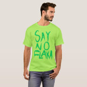 フラッカなんてNO Tシャツ (正面フル)