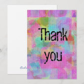 フラッカラフルトサンキューカード サンキューカード (正面/裏面)