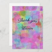 フラッカラフルトサンキューカード サンキューカード (正面/裏面)