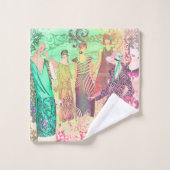 フラッカラフルパー バスタオルセット (ウォッシュタオル)