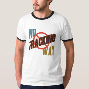 フラッキング方法なし Tシャツ