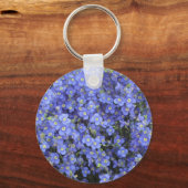 フラックスフラワーズアットロングウッドガーデンズ，ペンシルバニア州 キーホルダー (正面)