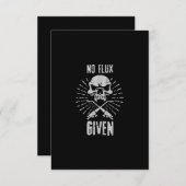 フラックス与え接おもしろい接なし |ウェー最高のダーギフト サンキューカード (正面/裏面)