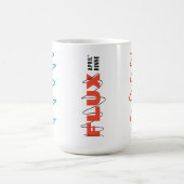 「フラックス旋回」コーヒーマグ コーヒーマグカップ (中央)