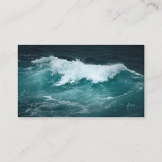 フラックス水デザイン 名刺