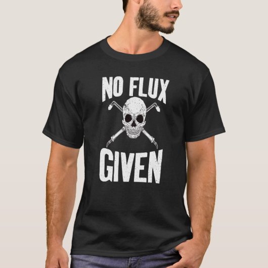 フラックス溶接与えなし Tシャツ (正面)