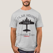 フラックハウス・クロッケー・チーム B-17 Tシャツ (正面)