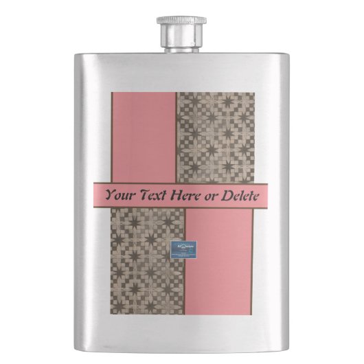 フラックラシックク（桃LED S.C.C.） RFPMDesigns ©️ 2023 フラスク (正面)