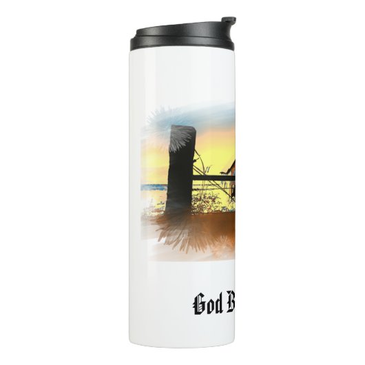 *~*フラッグアメリカンウッドバーンゴッドブレスアメリカAP16 タンブラー (回転左)