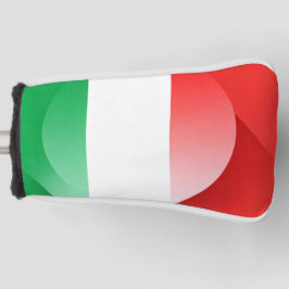 フラッグイタリアンゴルフパターカバー ゴルフヘッドカバー