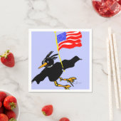 フラッグカクテルナプキンのフライイン スタンダードカクテルナプキン (インサイチュ)