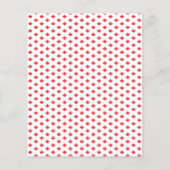 フラッグカナダデー7月1日レッドメープルリーフ招待状 チラシ (裏面)