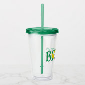 フラッグカラーのブラジル アクリルタンブラー (右)