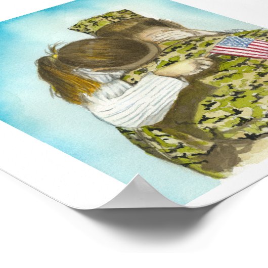 フラッグガール ポスター (角)