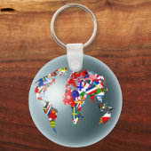 フラッググローブ キーホルダー (正面)