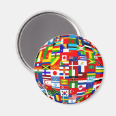 フラッググローブ マグネット (正面/裏面)