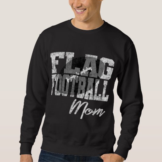 フラッグサッカーママ スウェットシャツ (正面)