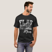 フラッグサッカーママ Tシャツ (正面フル)