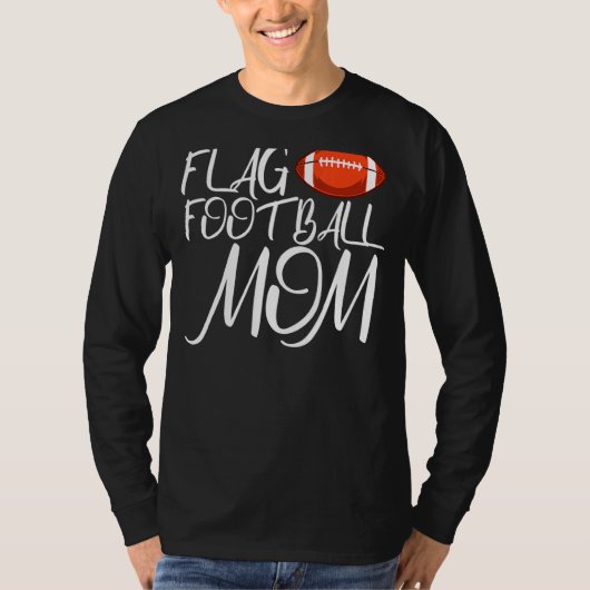 フラッグサッカーママ Tシャツ (正面)