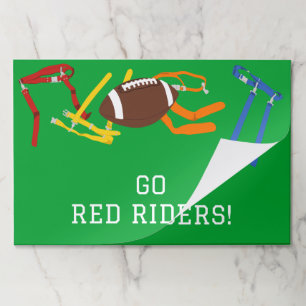 フラッグサッカー宴会シーズンの終わりパーティー ペーパーパッド