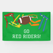 フラッグサッカー宴会シーズンの終わりパーティー 横断幕 (横)