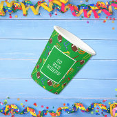 フラッグサッカー宴会シーズンの終わりパーティー 紙コップ